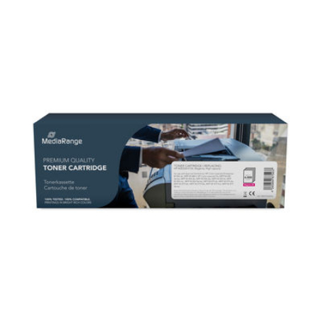 MediaRange Tonerkassette kompatibel mit HP W2033X/415X 6.000 Seiten Magenta