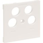 Legrand SEANO Abdeckung 765157 TV-R-SAT-SAT f.Fremdfabrikate Ultraweiß 5 (765157)