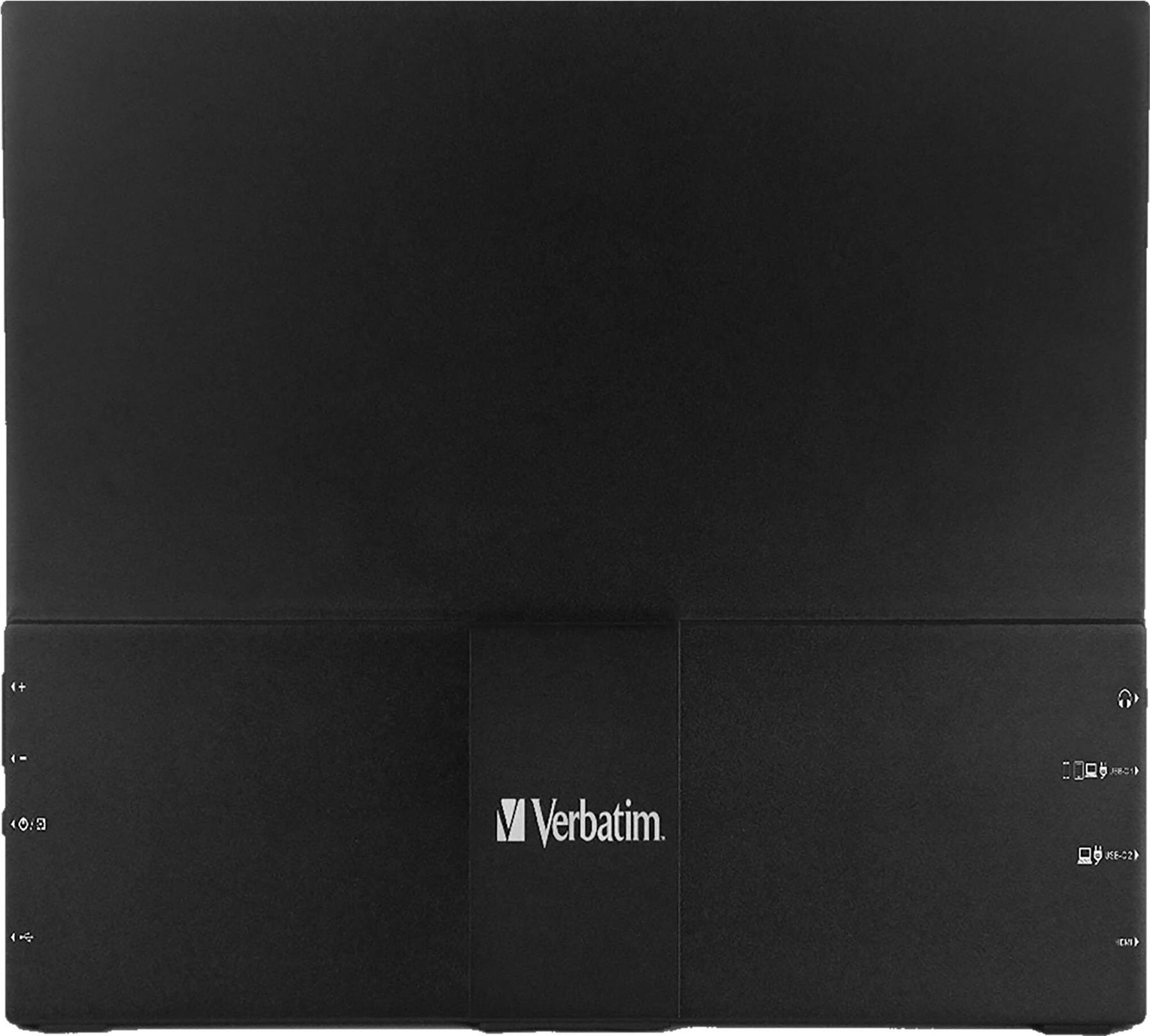 Verbatim PMT-14 14" Full HD IPS Touchscreen Monitor Schwarz