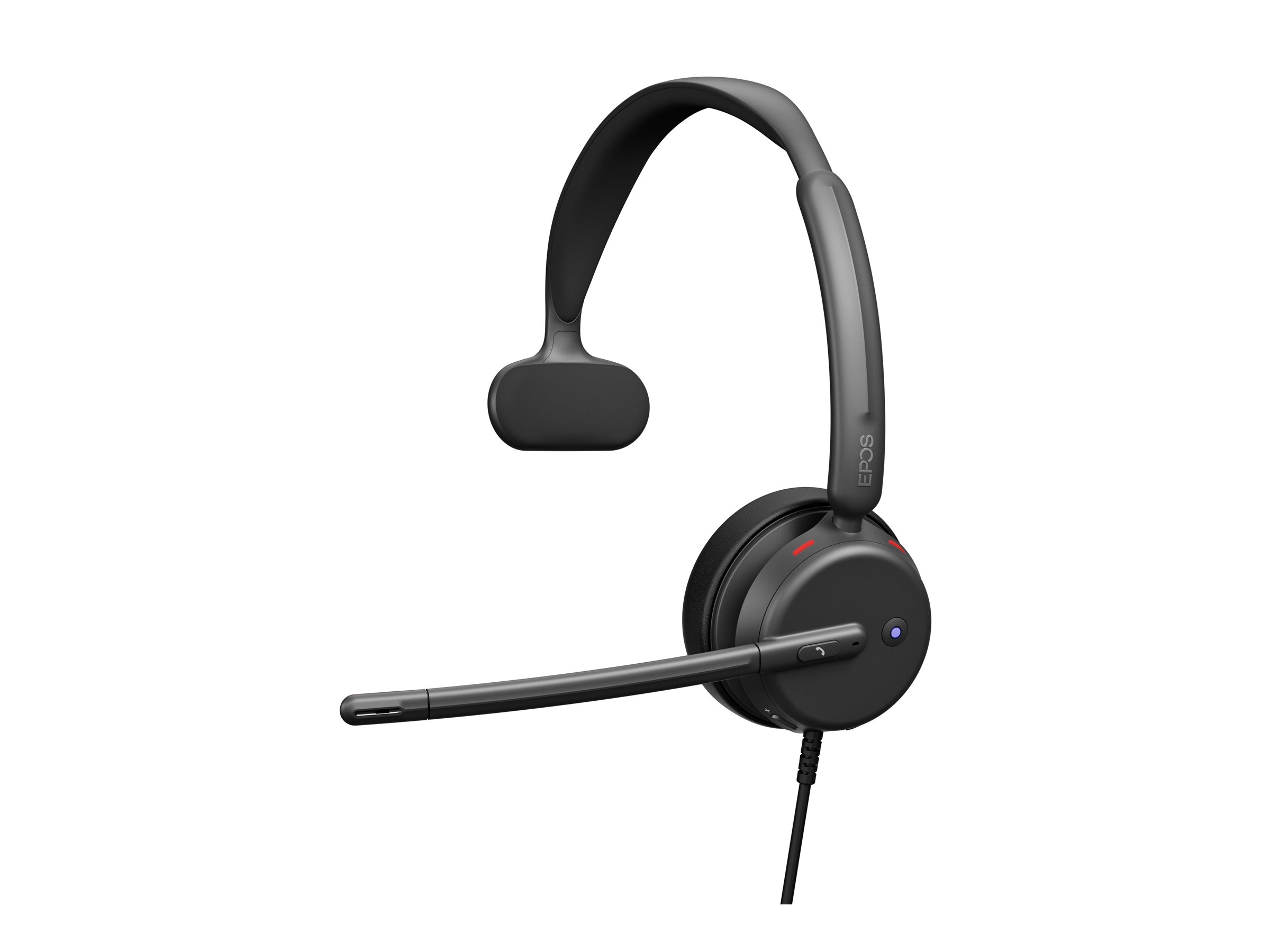 EPOS IMPACT 430t On-Ear Mono Headset Kabelgebunden USB-C USB-A Microsoft Teams Schwarz