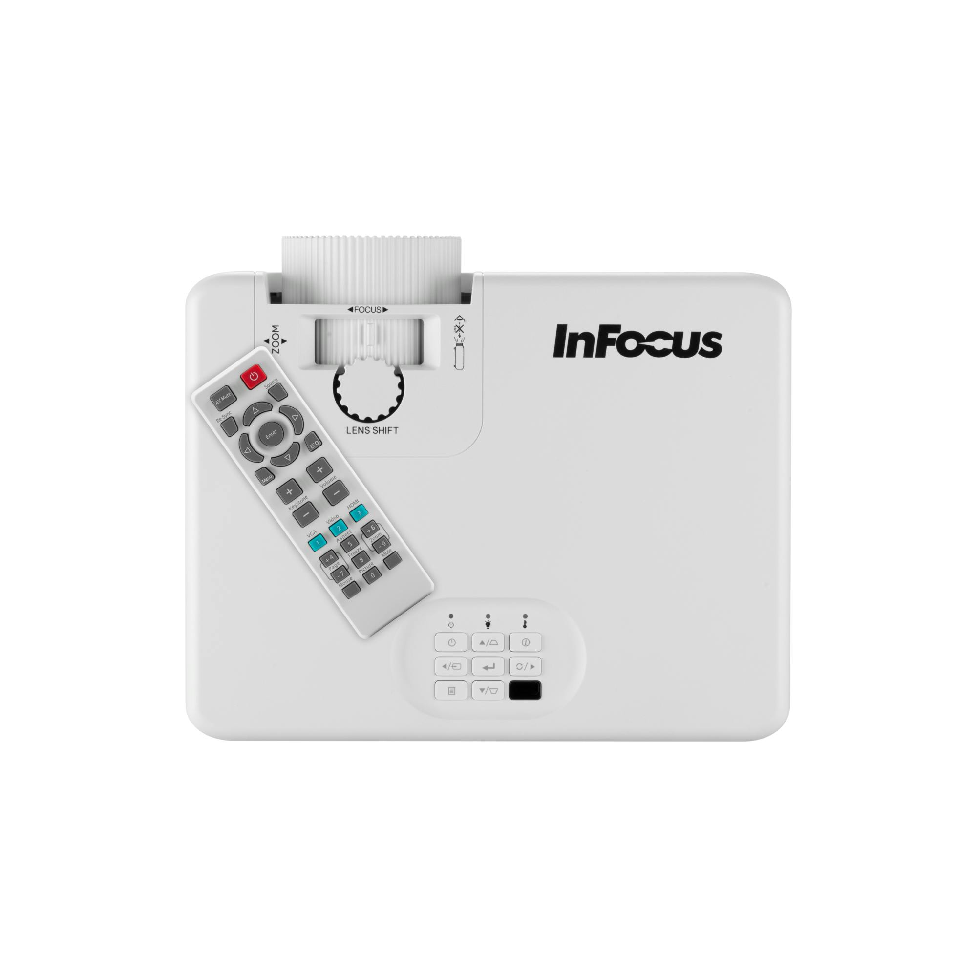InFocus Quantum Laser Nemesis II IN1026SL WXGA DLP-Projektor Weiß