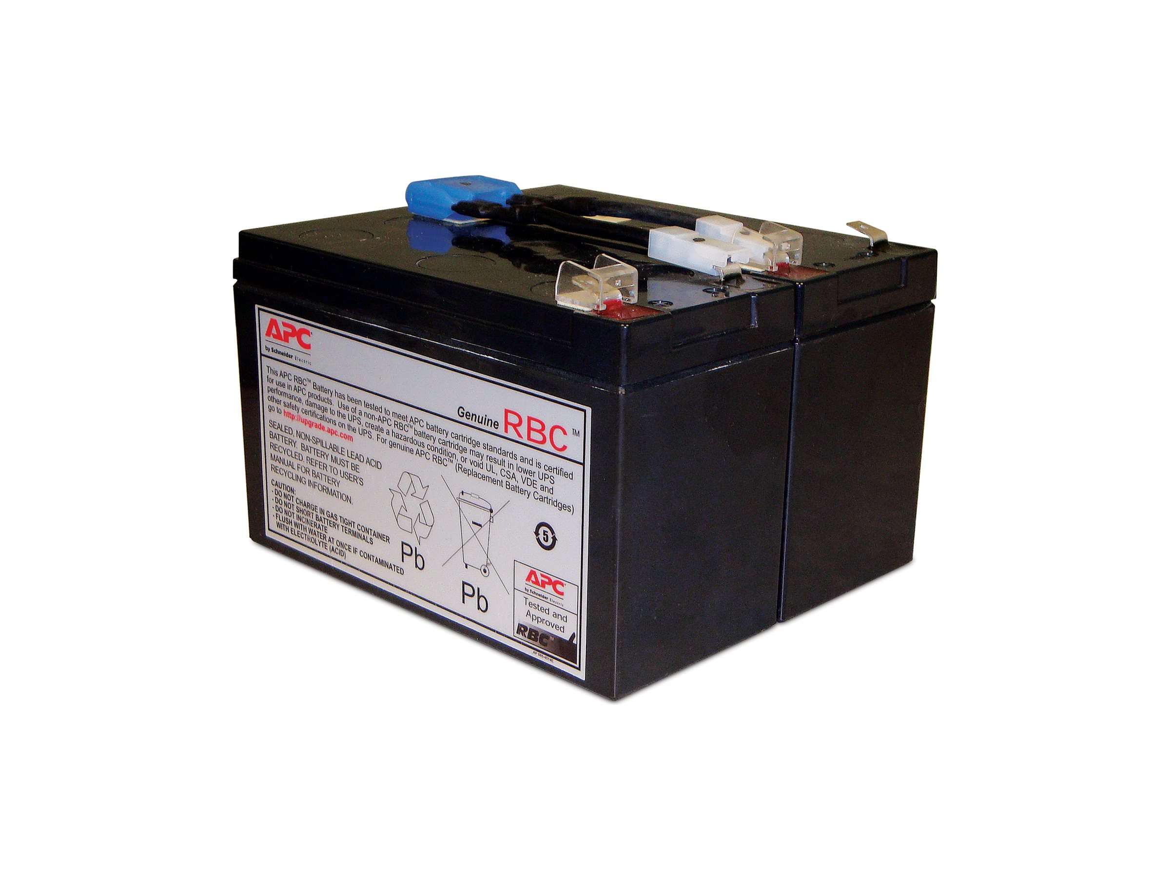 APC Replacement Battery Cartridge #142 216 Wh Schwarz