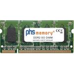PHS-memory 512MB RAM Speicher für Lexmark C925dte DDR2 SO DIMM 667MHz PC2-5300S (SP246635)