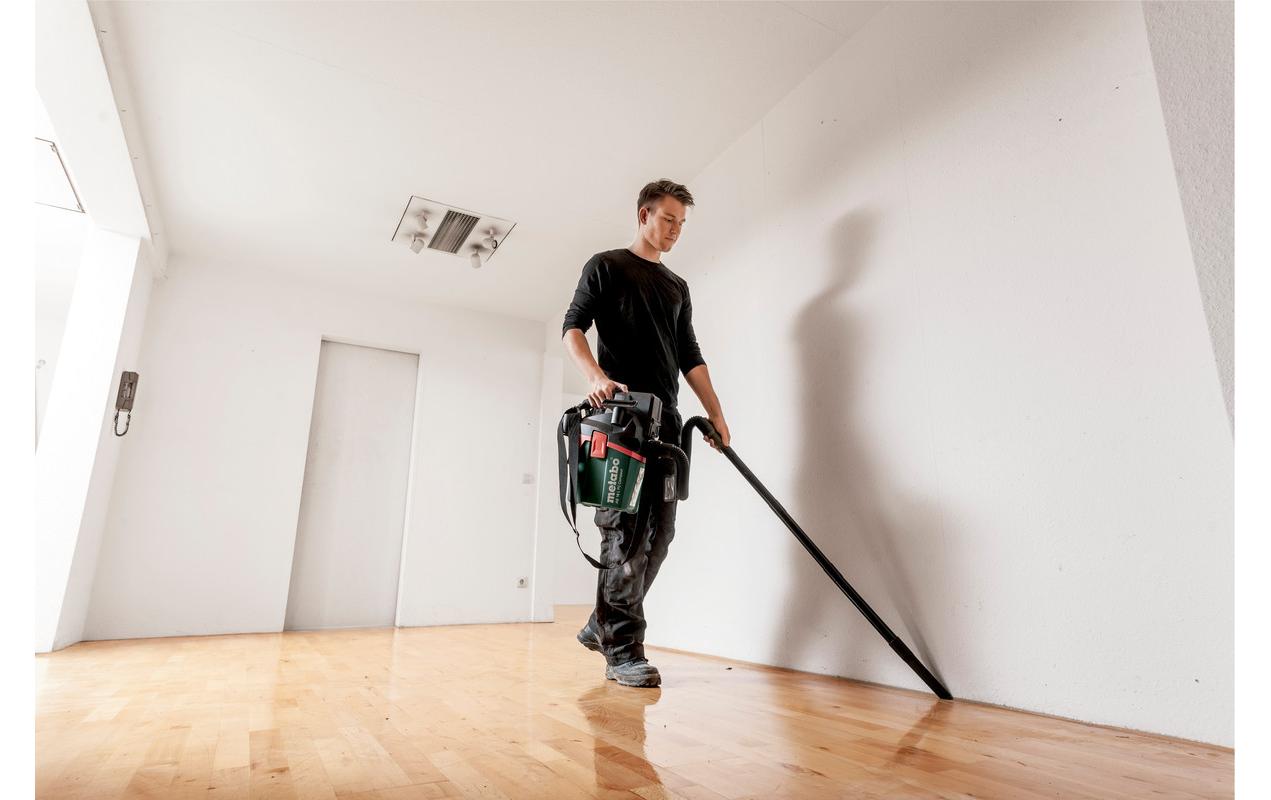 Metabo AS 18 HEPA PC Compact 6 l Akku-Nass-/Trockensauger Solo Schwarz