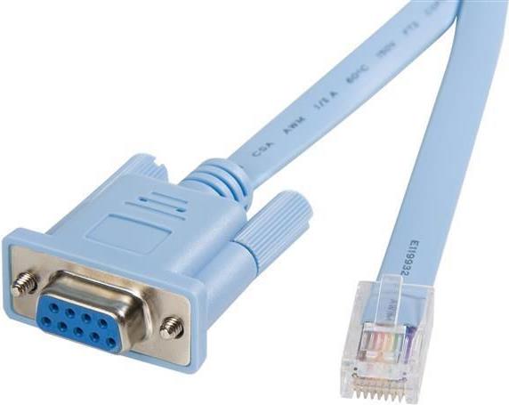 StarTech.com 1,8m RJ45 auf DB9 Cisco Konsolen Management Router Kabel (DB9CONCABL6)