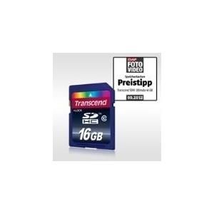 TRANSCEND SDHCCard 16GB SDcard 2.0 SDHC highspeed class 10 (TS16GSDHC10)