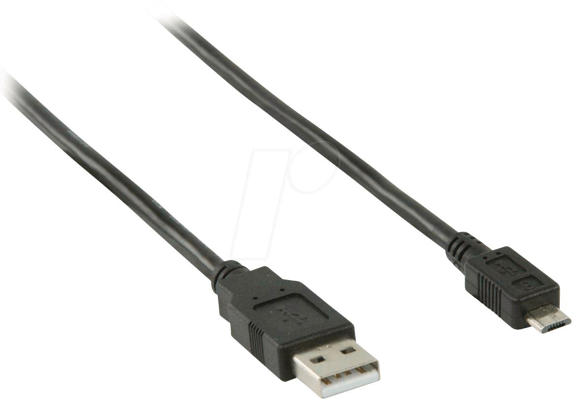 Nedis CCGB60500BK20 USB Kabel USB 2.0 2 m USB A USB B Schwarz (CCGB60500BK20)