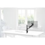 Hama Monitorarm FULLMOTION, Gasfeder, 89 cm (35), 1-Arm, Schwarz (00118496)