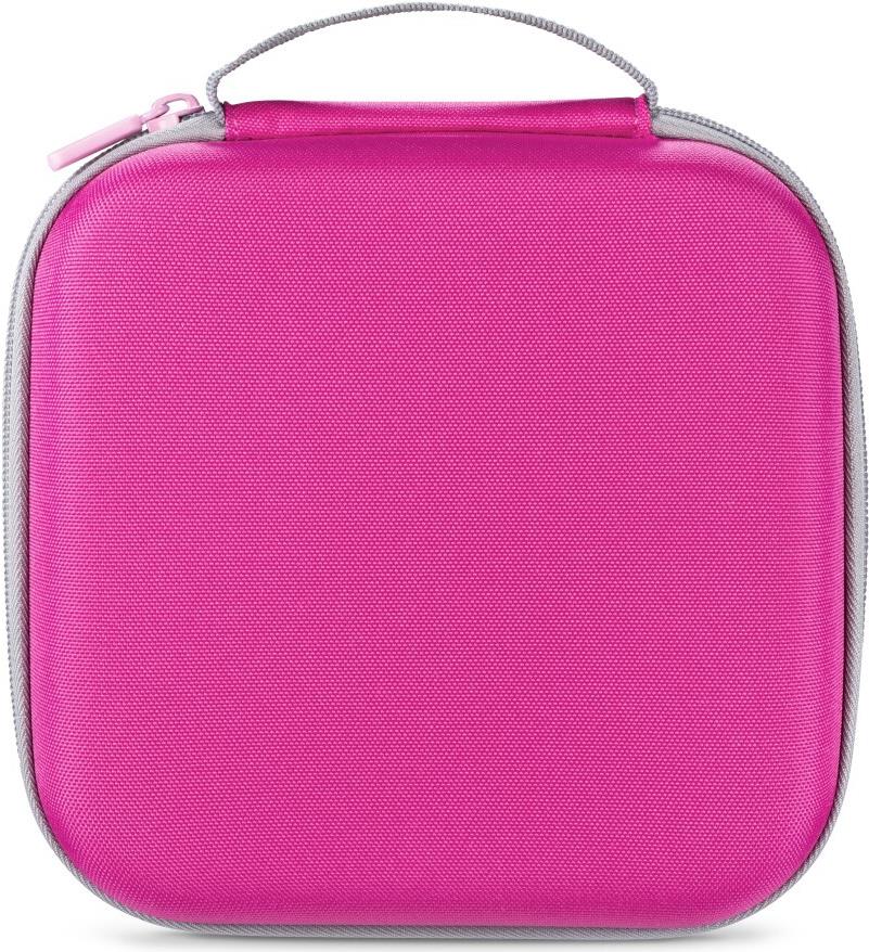 Hama Hartschalen-Tasche für Hörspielfiguren (z.B. für Tonie®-Figuren), Pink (00132445)