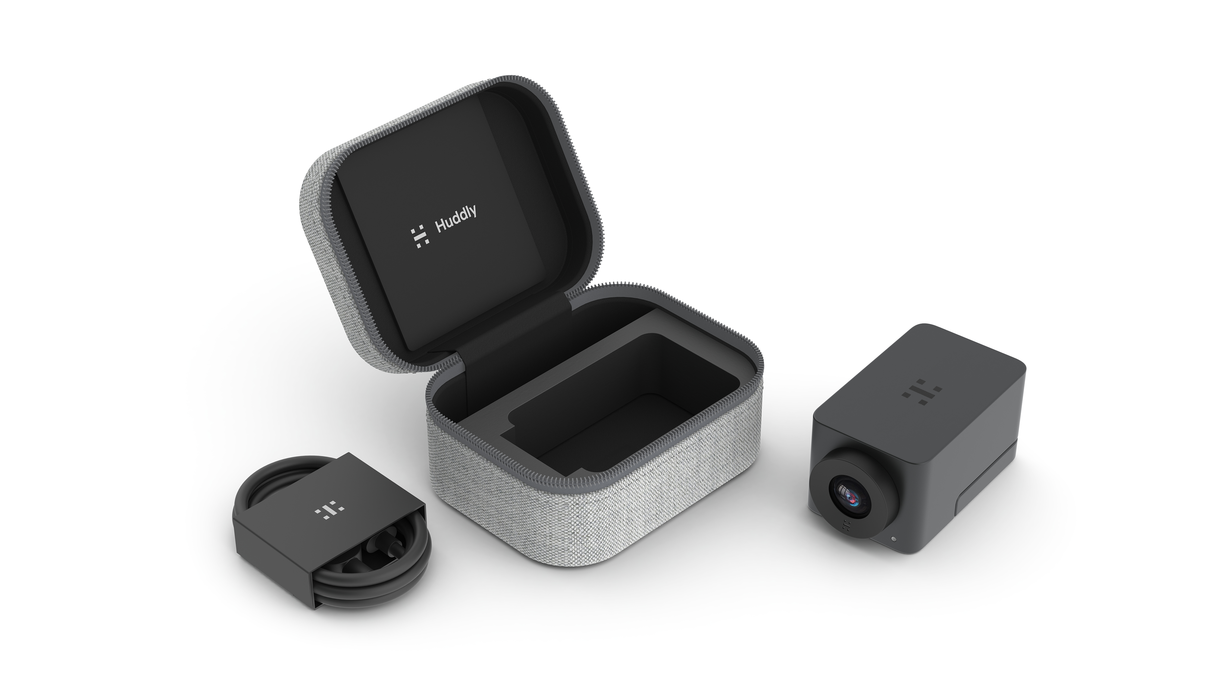 Huddly ONE Work From Home Kit Konferenzkamera 12 MP Full HD USB-C Schwarz