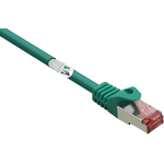 Renkforce RF-5372558 RJ45 Netzwerkkabel, Patchkabel CAT 6 S/FTP 3.00 m Grün mit Rastnasenschutz, vergoldete Steckkontakte, Flammwidrig 1 St. (RF-5372558)
