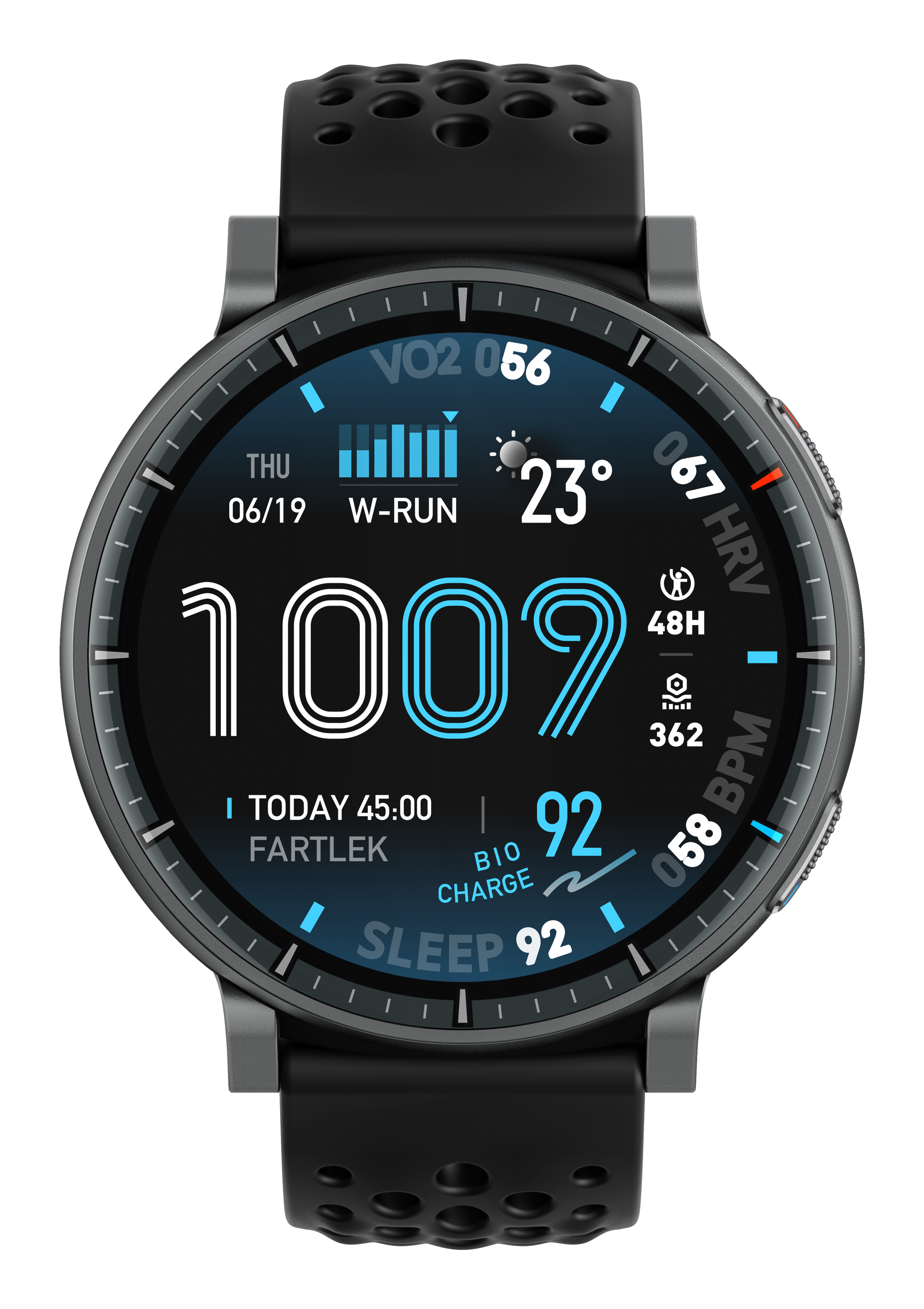 Amazfit Active Max Smartwatch 1,5" AMOLED Bluetooth 5.3 NFC 4 GB Schwarz