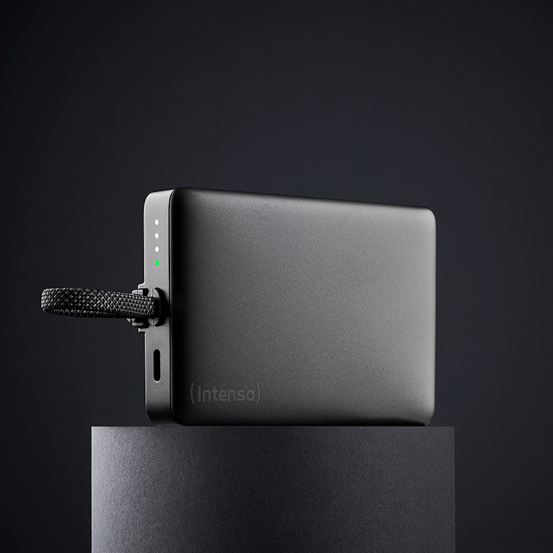 Intenso MC10000 Powerbank 10000 mAh 20 W Schwarz, Grau