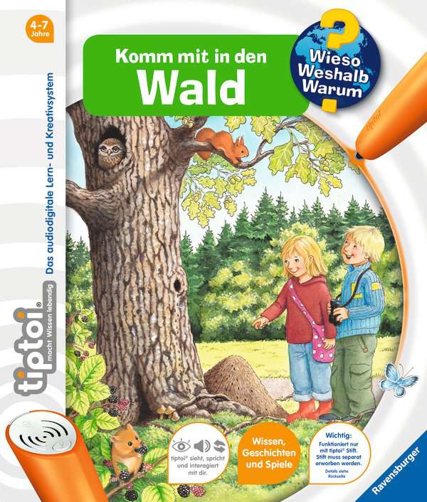 Ravensburger tiptoi® Komm mit in den Wald tiptoi® Komm mit in den Wald 32907 (32907)