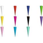 ROTH Schultüten-Rohling ohne Verschluss, 850 mm, rosa eckig, mit stabiler ROTH-Spitze - 1 Stück (668611)