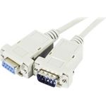 Verlängerungskabel 9pol D-Sub St./Bu., 1,8 m Mit vergossenem Stecker (128300)