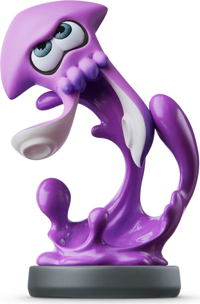 Nintendo Inkling Squid Neon Purple (Splatoon)