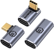 GrauGear 40Gbps USB-C Adapter Aluminium 3er Pack - Adapter (G-AD-40G-3)