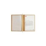 LEITZ ALPHA Zweifach-Hängehefter, A4, natron kaufmännische Heftung und Amtsheftung, Natronkarton, 250 g/qm, Maße nach DIN 821, inkl. Reiter und Beschriftungs- schildchen - 25 Stück (1987-00-00)