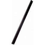 LEITZ Klemmschiene, DIN A4, Füllhöhe: 6 mm, schwarz aus Kunststoff, Fassungsvermögen: 60 Blatt (21781)
