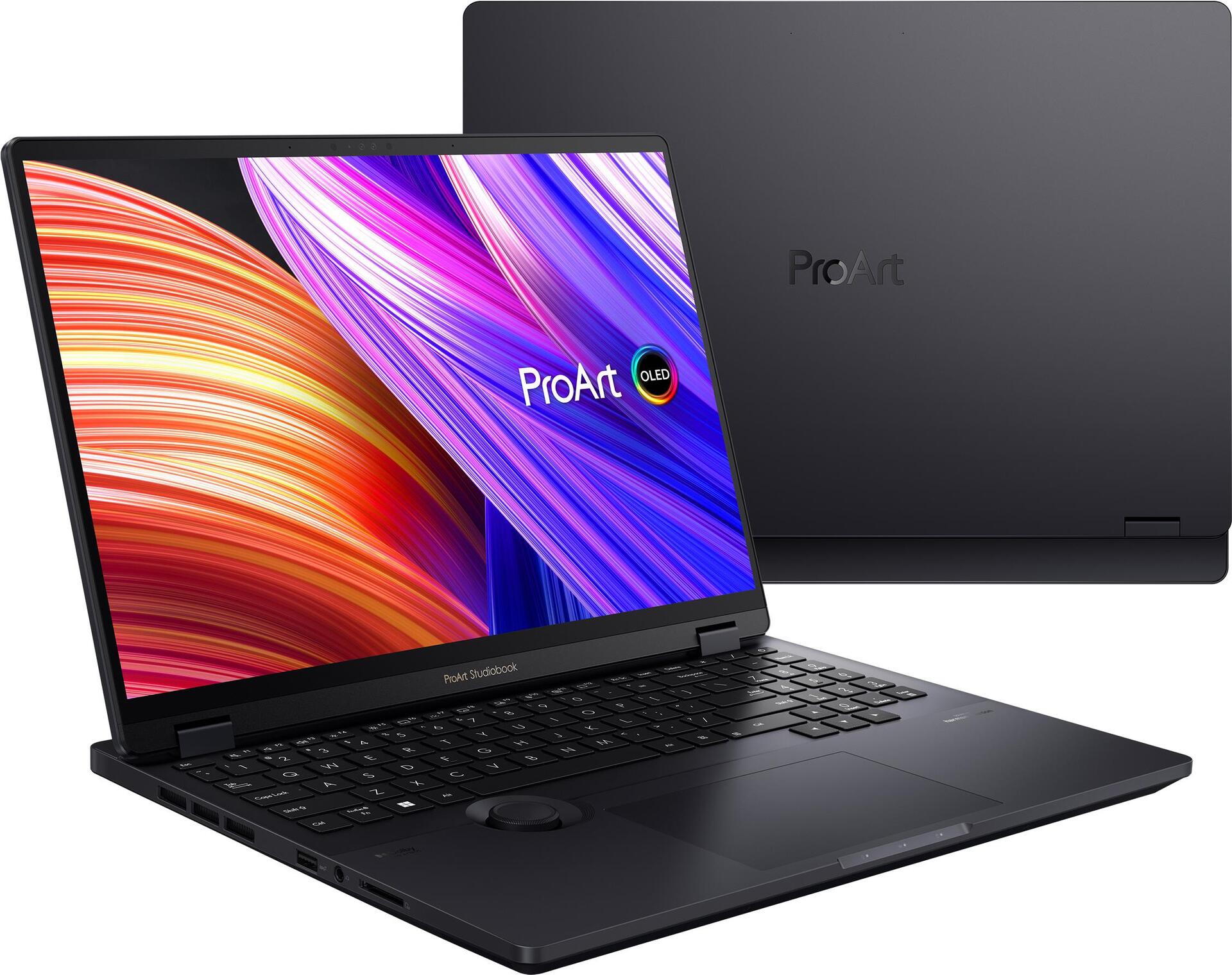 ASUS ProArt StudioBook 16 OLED H7604JI-MY008W Laptop 40,6 cm (16") Touchscreen Intel® Core™ i9 i9-13980HX 32 GB DDR5-SDRAM 2 TB SSD NVIDIA GeForce RTX 4070 Wi-Fi 6E (802.11ax) Windows 11 Home Schwarz (90NB0ZD2-M005E0)