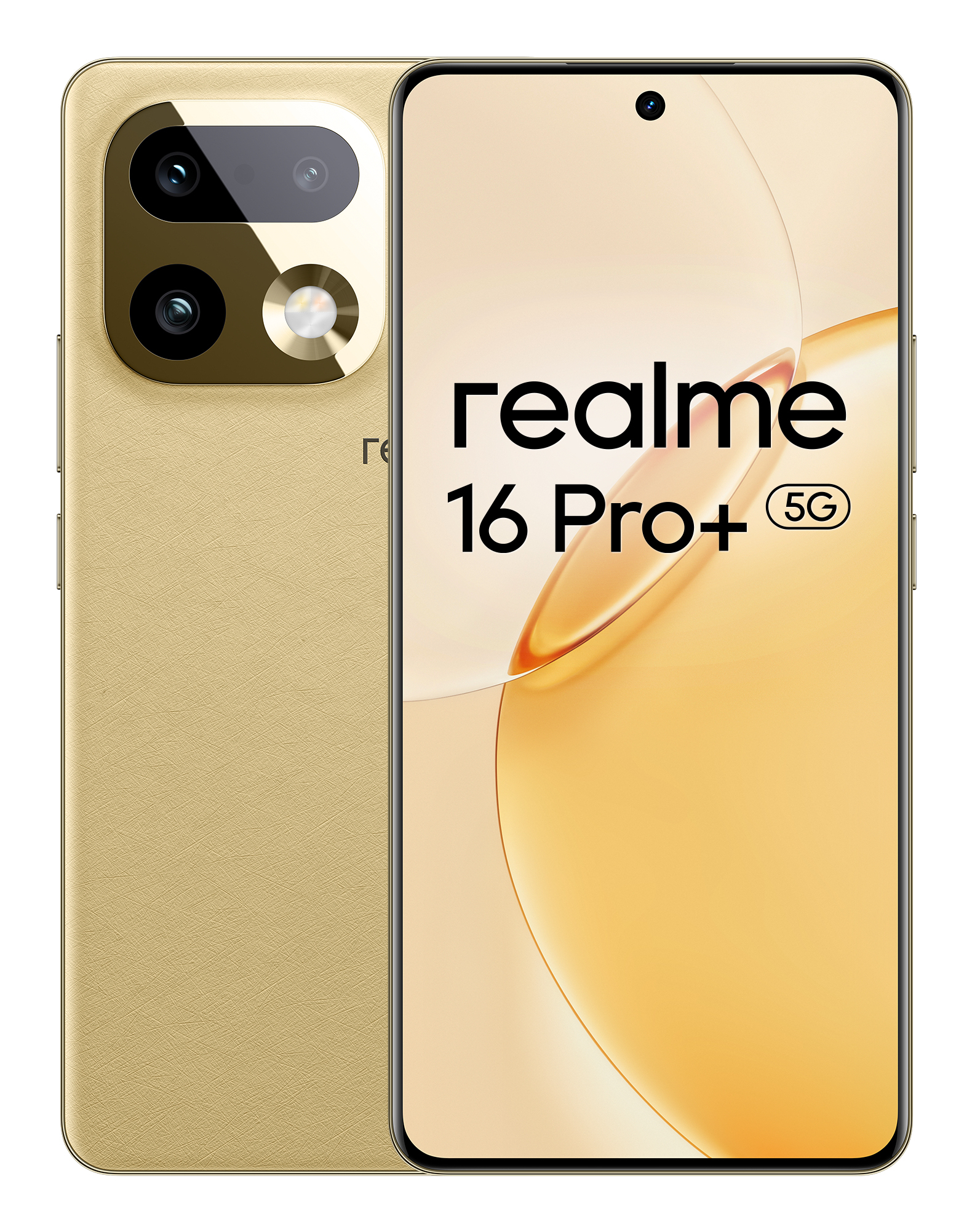 Realme 16 Pro+ 5G Smartphone 6,8" AMOLED 8 GB RAM 256 GB Master Gold