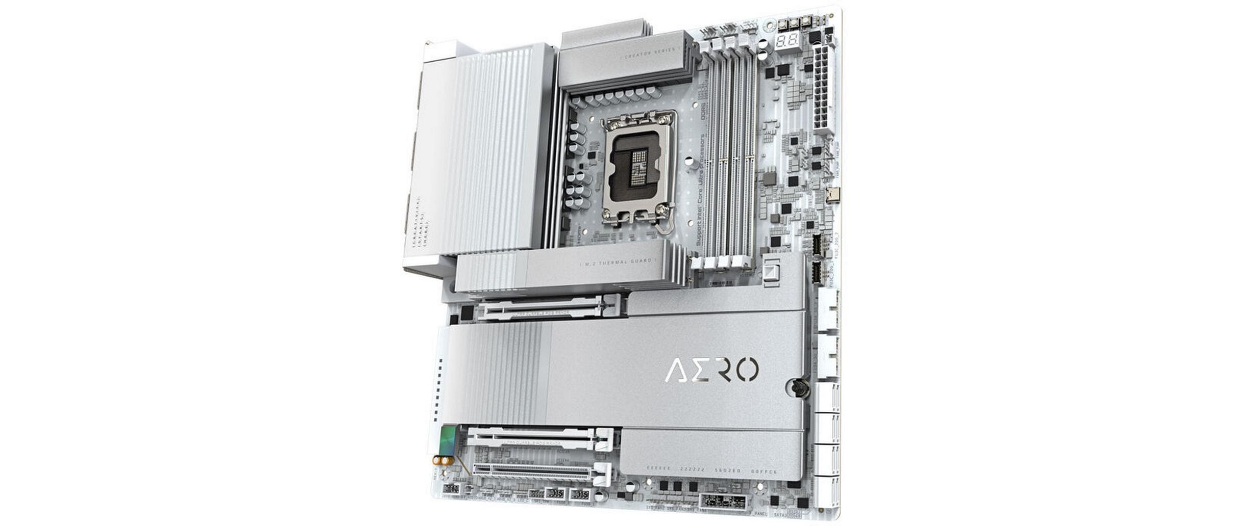 Gigabyte Z890 AERO D E-ATX Mainboard LGA 1851 Intel Z890 DDR5 Wi-Fi 7 Weiß
