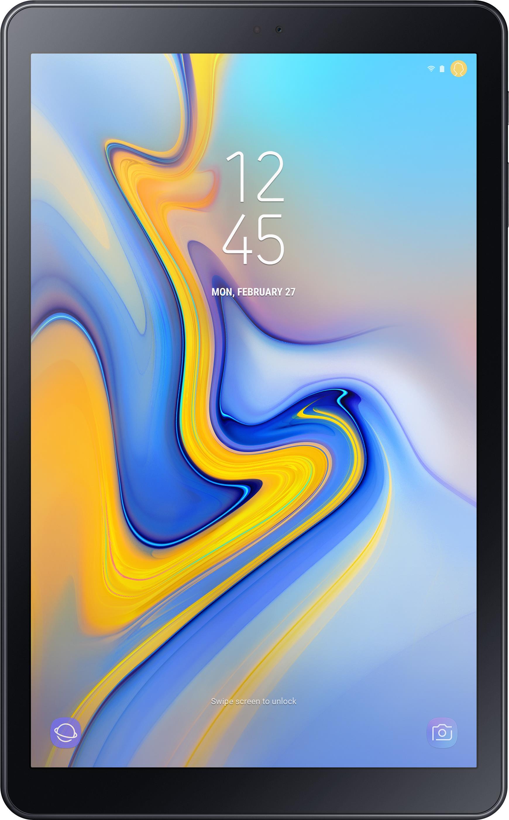 Samsung Galaxy Tab A (2018) SM-T595N 32GB 3G 4G Schwarz Qualcomm Snapdragon 450 Tablet (SM-T595NZKADBT)