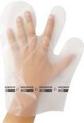 HYGOSTAR Hygiene-Handschuh 3-Fingerform, aus Coex transparent, passend für Quick&Clean und CleanHands-System, - 1 Stück (26429)