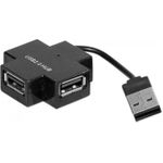 CUC Exertis Connect 021111 Schnittstellen-Hub USB 2.0 Schwarz (021111)