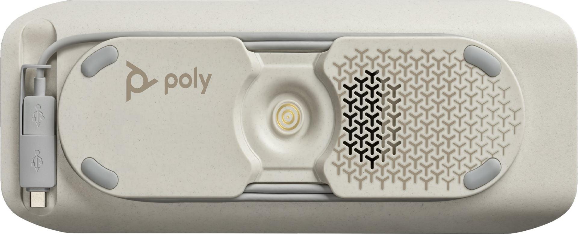 HP Poly Sync 40+ Intelligente Freisprecheinrichtung Bluetooth USB-A USB-C Schwarz, Silber