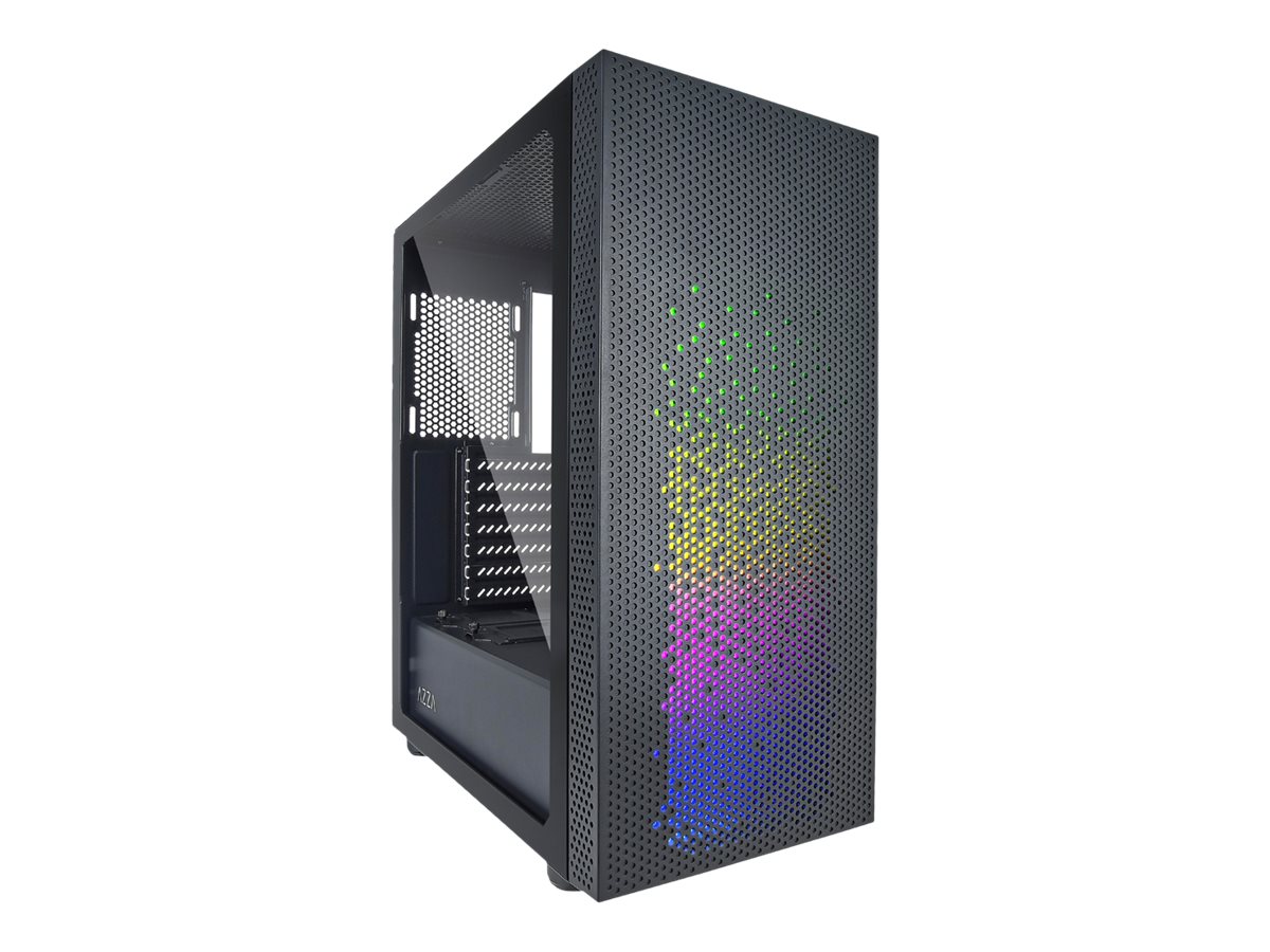 AZZA Celesta 340F Gaming RGB Midi Tower ATX Schwarz