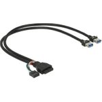 DeLOCK USB-Kabel 9-polig USB Typ A (W) (83829)