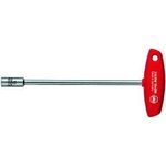 Wiha Werkstatt Steckschlüssel-Schraubendreher Schlüsselweite (Metrisch): 7 mm Klingenlänge: 125 mm (00968)