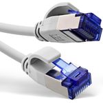 InLine® Patchkabel Slim, Cat.6A, S/FTP, TPE (LSZH) flexibel, PoE, weiß, 2m (74902W)