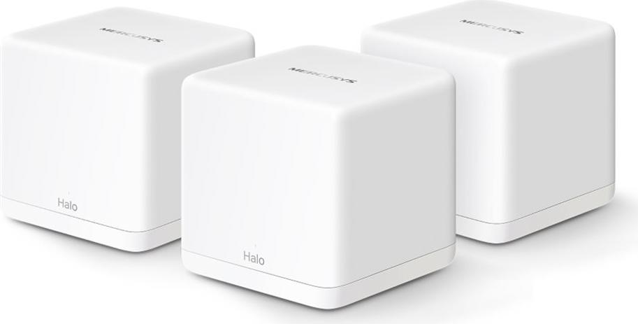 Mercusys Halo H60X AX1500 Mesh-System 3-Pack Wi-Fi 6 Dual-Band Weiß