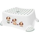 keeeper kids Tritthocker "tomek dogs", weiß Tragkraft: 80 kg, Oberfläche und Füße gummiert, - 1 Stück (1864210034400)