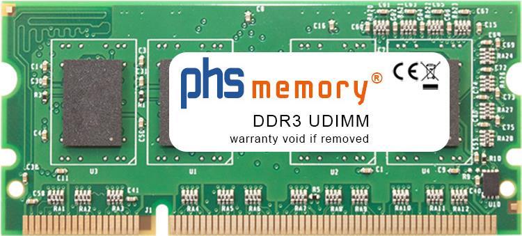 PHS-memory 2GB RAM Speicher für HP Color LaserJet Managed MFP E77428 DDR3 UDIMM 800MHz (SP354091)