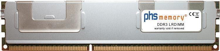 PHS-MEMORY 32GB RAM Speicher für Supermicro SuperServer F627G3-FTPT+ DDR3 LRDIMM (SP263431)