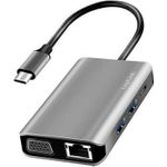 LogiLink Dockingstation LogiLink USB 3.2 Gen 1 USB-C 7-Port UA0410 (UA0410)