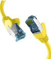 EFB-Elektronik RJ45 PATCHKABEL mitCat.7 Rohkabel ROHKABEL GELB 0,5m S/FTP PIMF Netzwerkkabel LAN DSL Hersteller: EFB Elektronik (EC020200178)