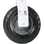 Haemmerlin-Cdh Group Luftrad Ø400mm PF154 Gleitlag. Achse Ø 14mm, f. Karren Clipso (309016701)