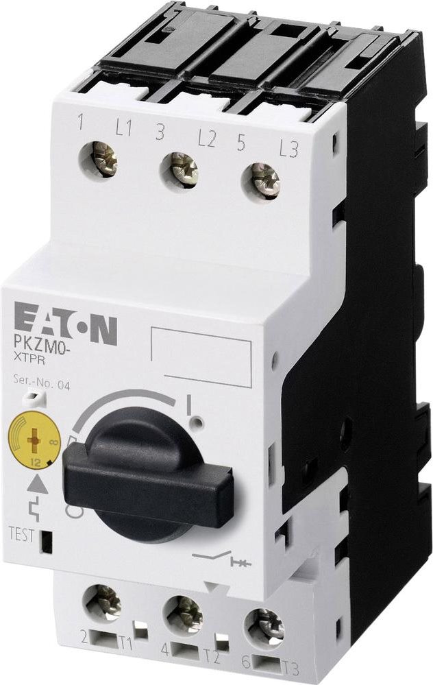 EATON Motorschutzschalter 0,63A PKZM0-0,63 0,12kW/400V Knebelbetätigung PKZM0-0,63 (072733)