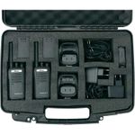 Stabo 20261 Funksprechgerät 16 Kanäle 446.00625-446.19375 MHz Schwarz (20261)