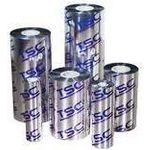 Thermotransferbänder, TSC, 8050-SWX, Wachs, 83mm, 300m, Außen, Schwarz Thermotransferband, TSC, 8050-SWX, Wachs, Rollenbreite: 83mm, Kernbreite: 83mm, Kern: 25,4mm, Länge: 300m, Farbseite: Außen, Druckkopf: Flat-Head, Farbe: Schwarz - 12 Stück (P159037-001)