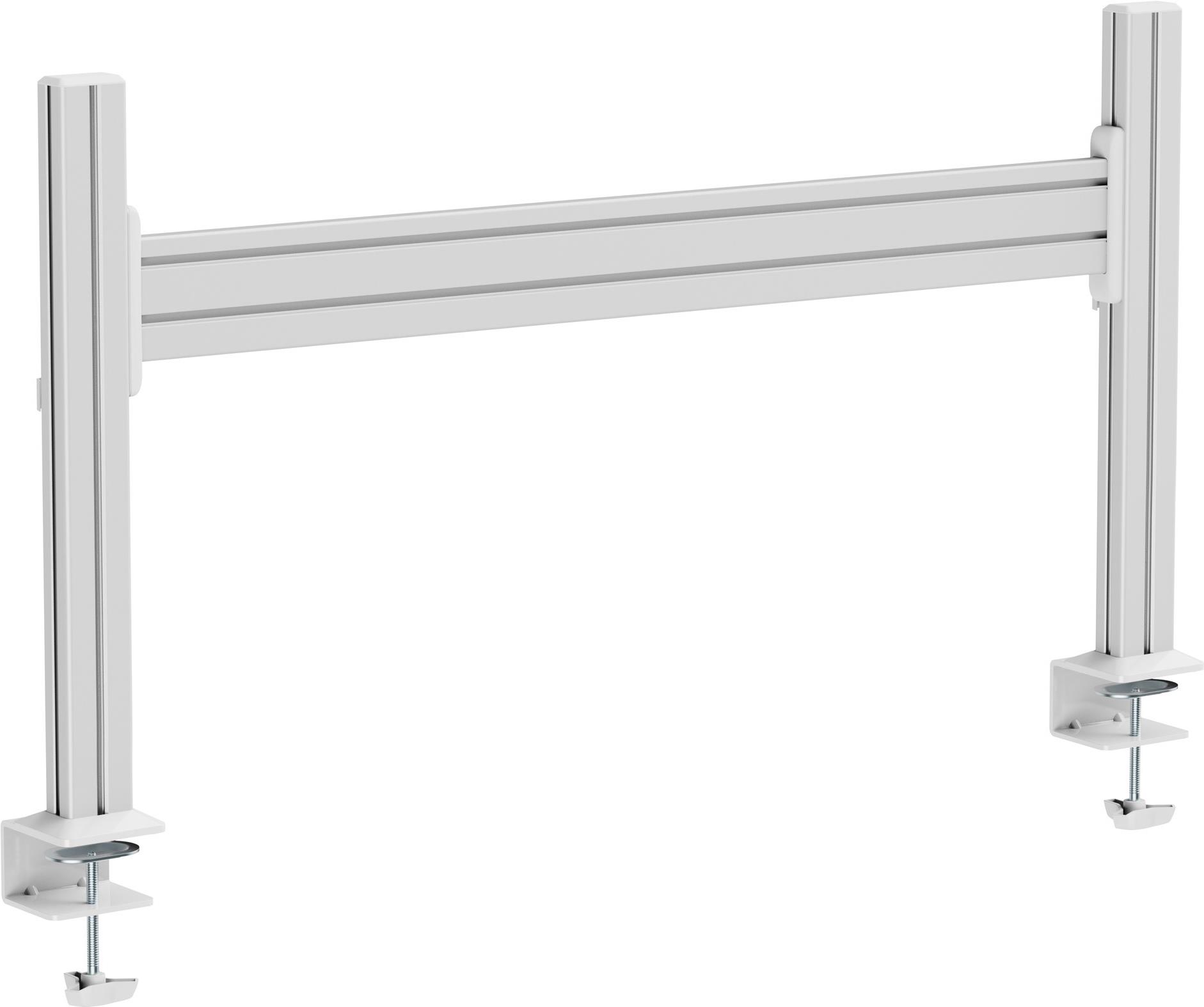 InLine Slatwall Tischhalterung - Panel Aluminium 1m inkl. 2 Stützen 0,43m (23181E)
