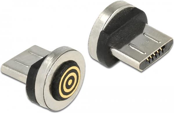 DELOCK Magnetischer Adapter USB Typ Micro-B Stecker