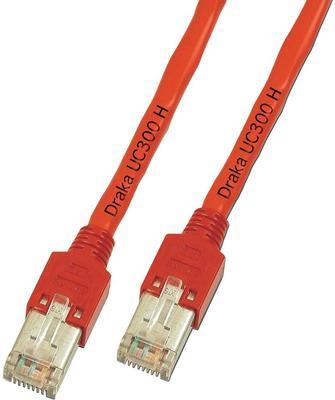 EFB-Elektronik RJ45 Patchkabel Cat.5e F/UTP LSZH Draka UC300 TM11 rot 1m Hersteller: EFB Elektronik (K8076.1)