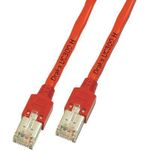 EFB-Elektronik RJ45 Patchkabel Cat.5e F/UTP LSZH Draka UC300 TM11 rot 1m Hersteller: EFB Elektronik (K8076.1)