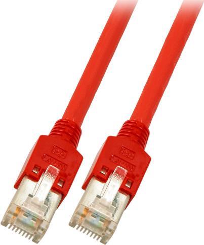 EFB-Elektronik RJ45 Patchkabel Cat.5e SF/UTP LSZH Draka UC300 TM11 crossed rot 1m Hersteller: EFB Elektronik (K2793.1)